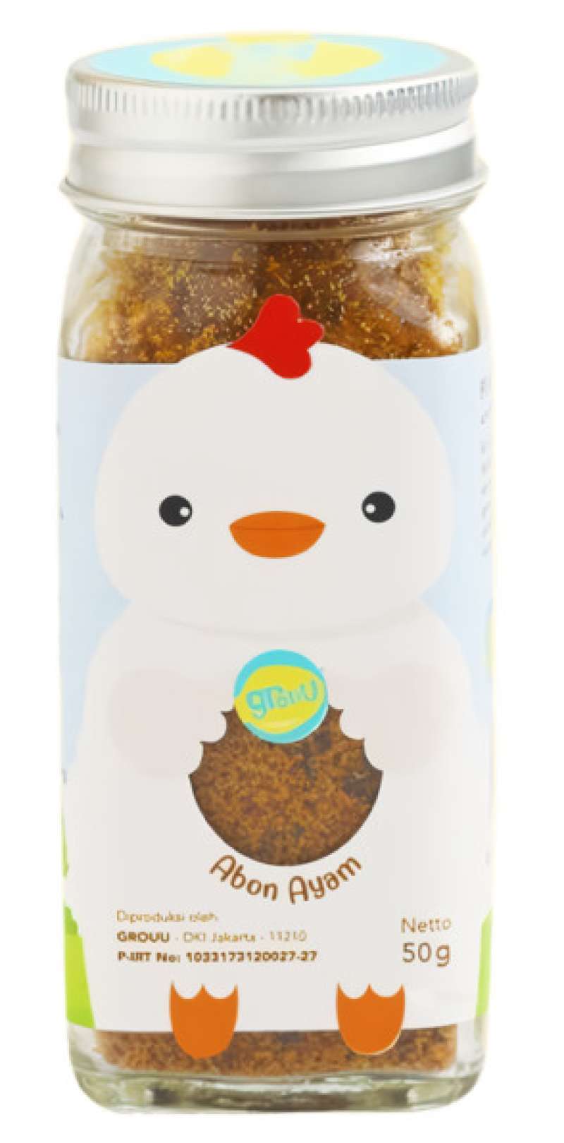 Pekanbaru Grouu Chick Protein Floss Abon Ayam 50G
