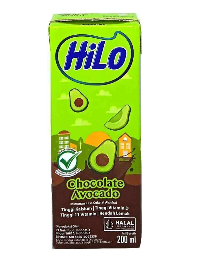 Pekanbaru Hilo Chocolate Avocado 200Ml Tta