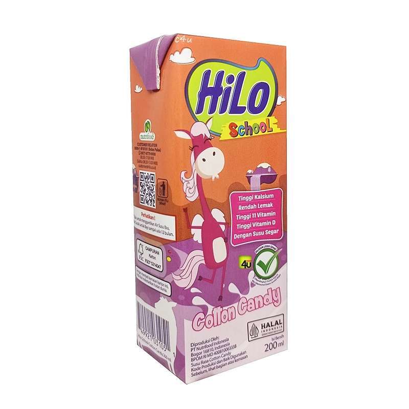 Pekanbaru Hilo School Rtd Cotton Candy 200Ml