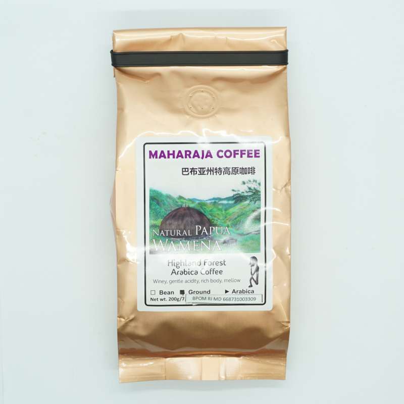 Pekanbaru Maharaja Kopi Ntrl Papua Wamena Grd 200G