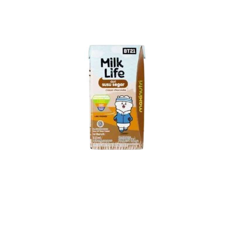 Pekanbaru Milk Life Uht Kids Choco 115Ml