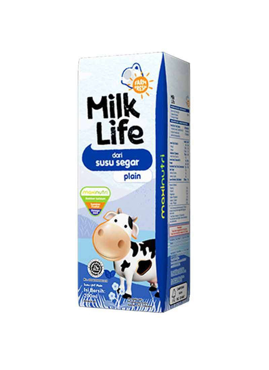 Pekanbaru Milk Life Uht Full Cream Teens 200Ml