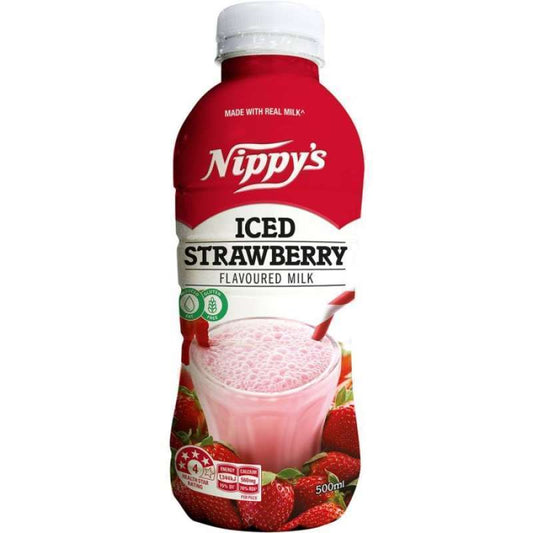 Pekanbaru Nippy'S Iced Strawberry Flavor Milk [500 Ml]