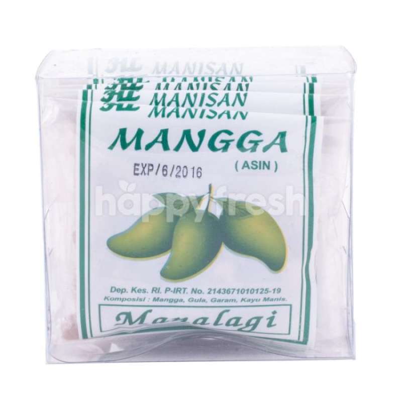 Pekanbaru Hl Manisan Mangga Kering Asin 5'S (Mika)