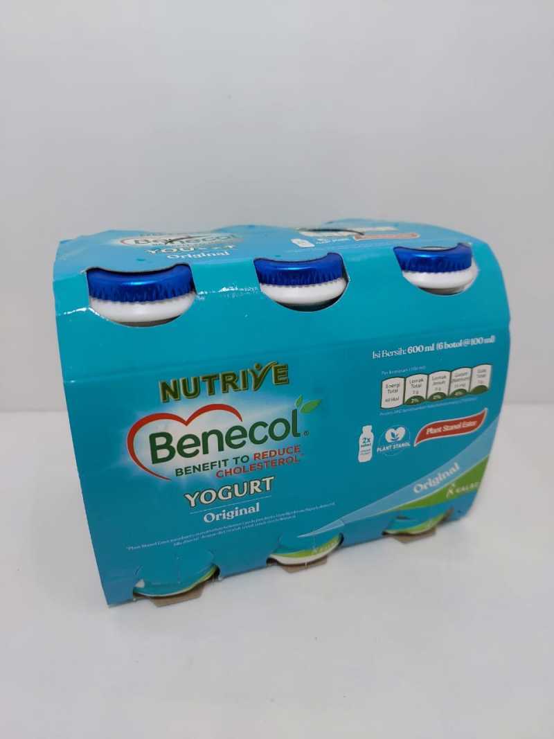 Pekanbaru Nutrive Benecol Yogurt Orgnl Btl 6X100Ml