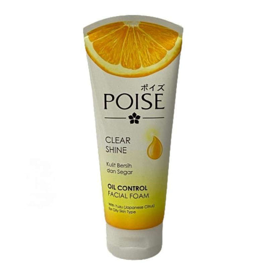 Pekanbaru Poise Facial Foam Clear Shine 100Gr