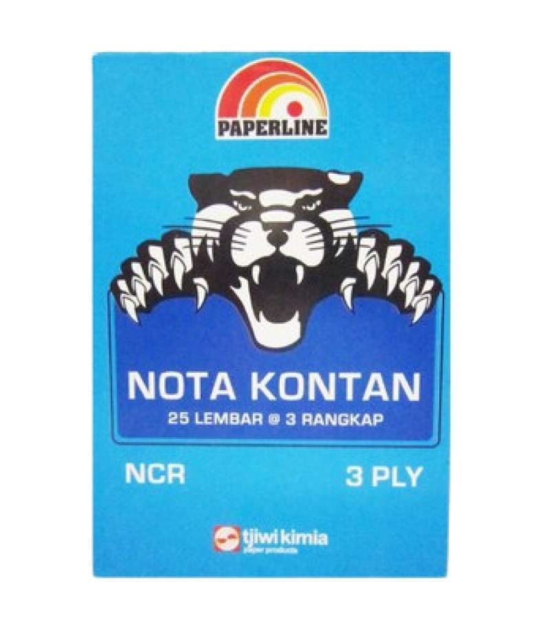 Pekanbaru Ppl Nota Kontan 3 Ply Ncr - Biru