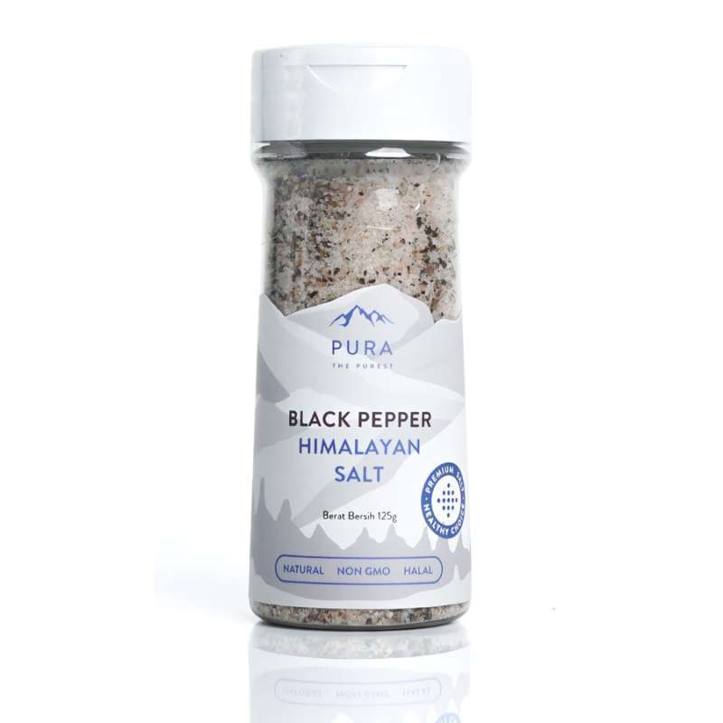 Pekanbaru Pura Black Pepper Himalayan Salt 125Gr