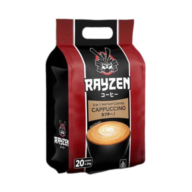 Pekanbaru Rayzen Capuucino 3In1 Inst Coffe 20X24Gr