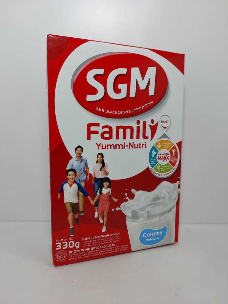 Pekanbaru Sgm Yummi-Nutri Creamy Vanilla 330G