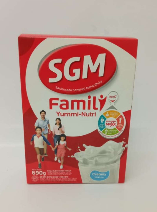 Pekanbaru Sgm Yummi-Nutri Creamy Vanilla 690G