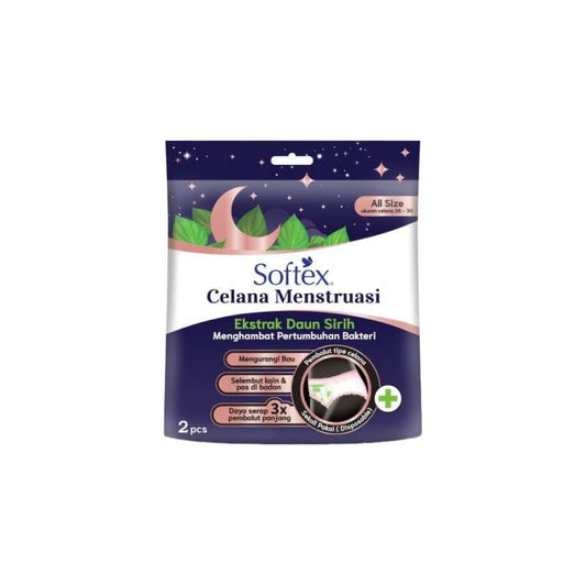 Pekanbaru SOFTEX CELANA MENSTRUASI DAUN SIRIH 2s