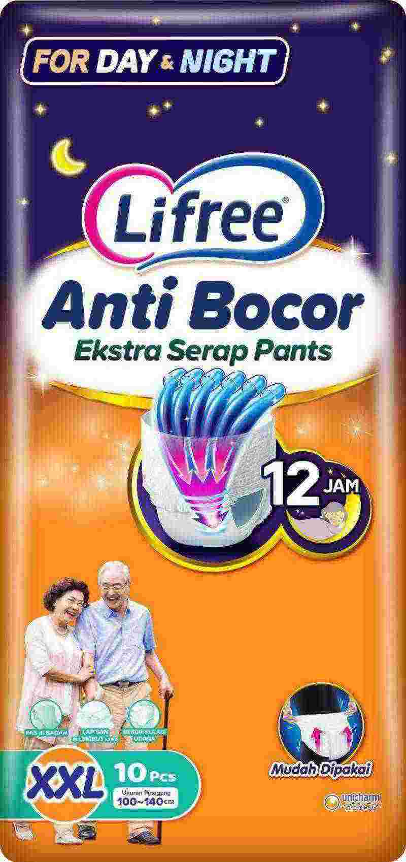 Pekanbaru Lifree Pants Extra Xxl 10P