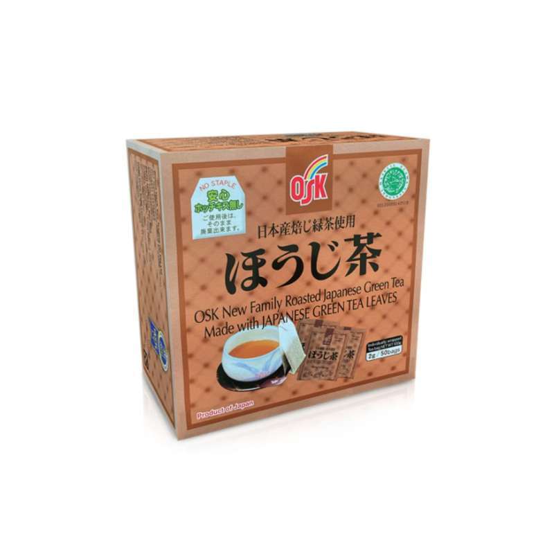 Pekanbaru Osk Green Tea Roasted Box [50 Pcs X 2 G]