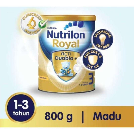 Pekanbaru Nutrilon Royal 3 Madu 800Gr Can