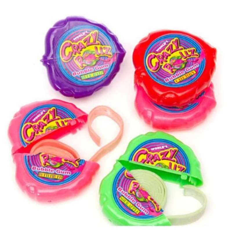 Pekanbaru Crazy Roll Asst Bubble Gum 50Gr