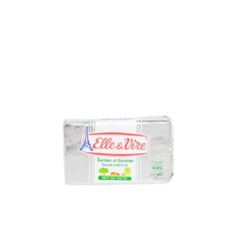 Pekanbaru Elle&Vire Butter Sltd Sprd&Ck 60% 200Gr