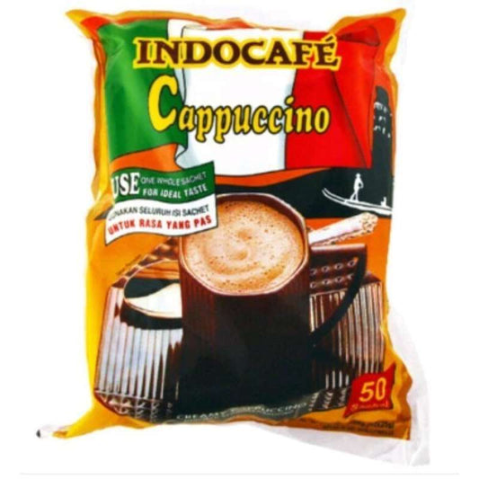 Pekanbaru Indocafe Cappuccino 50X25Gr Bag
