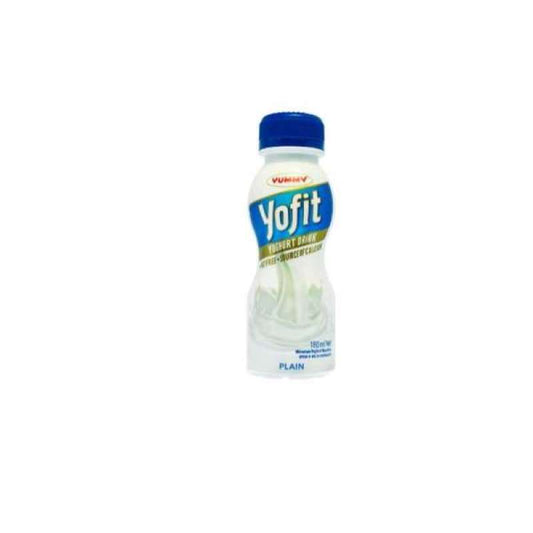 Pekanbaru Yofit Yoghurt Drink Plain 180Ml Btl