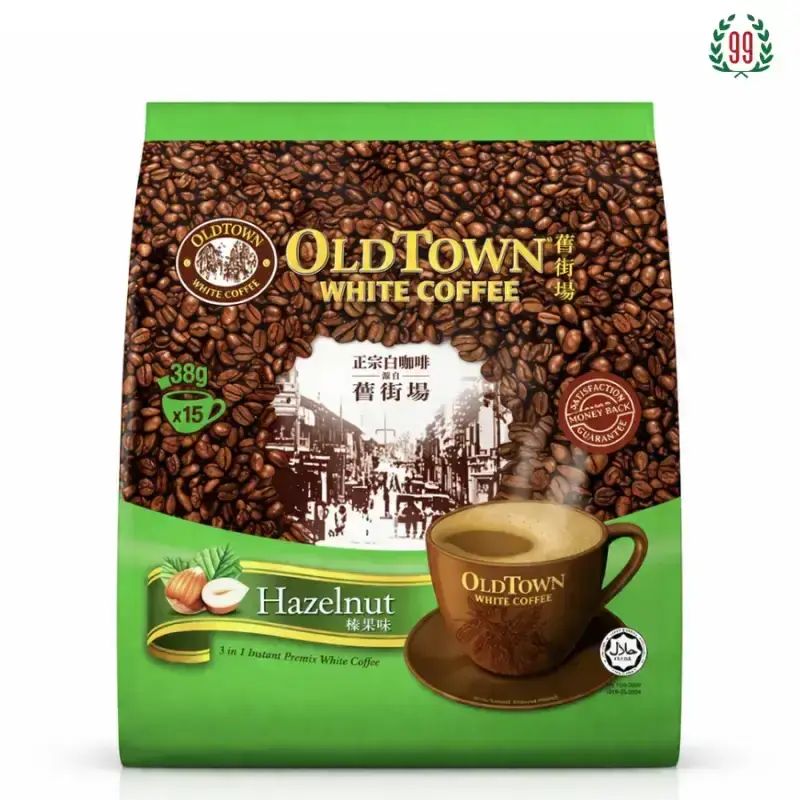 Pekanbaru Old Town Coffee 3In1 Hazelnut 15X40Gr Pak