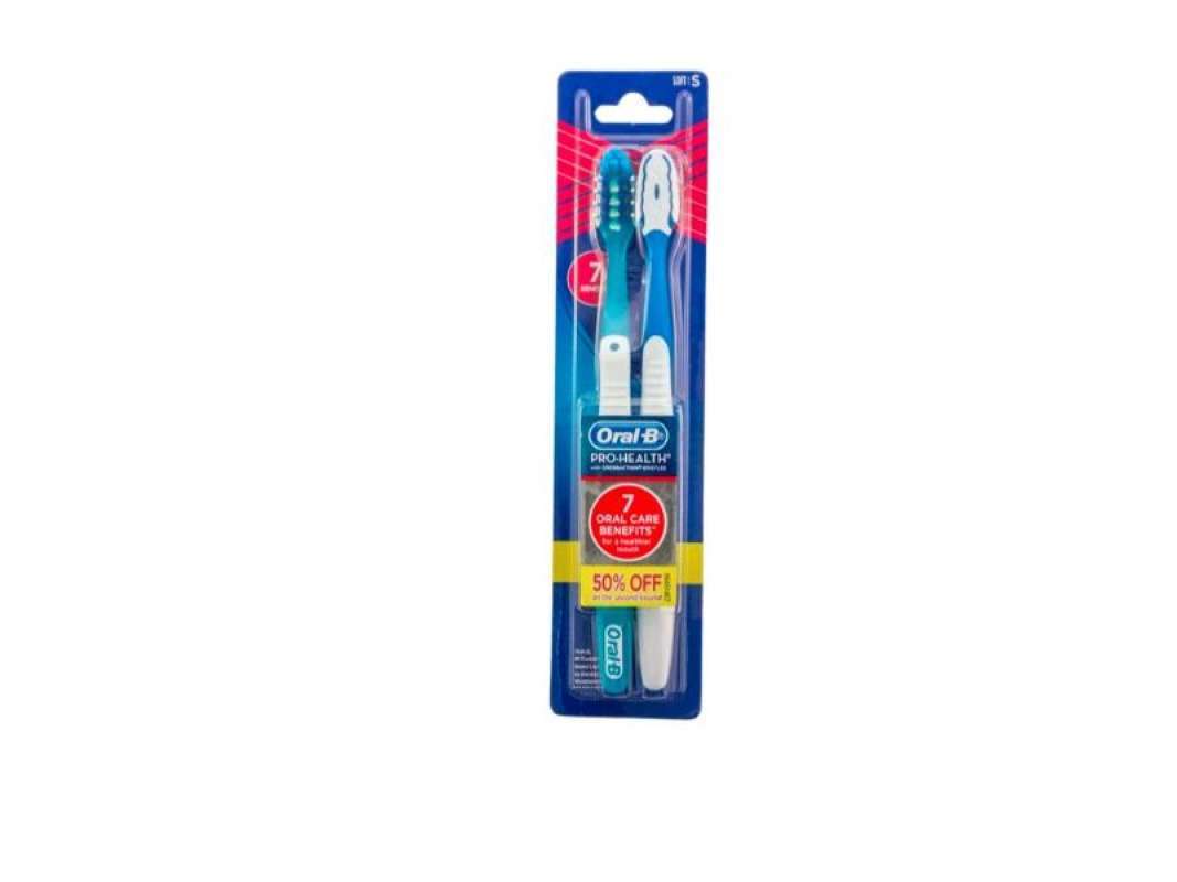 Pekanbaru Oral-B Cross Act Pro-H S35Cmpt Twn P 2'S