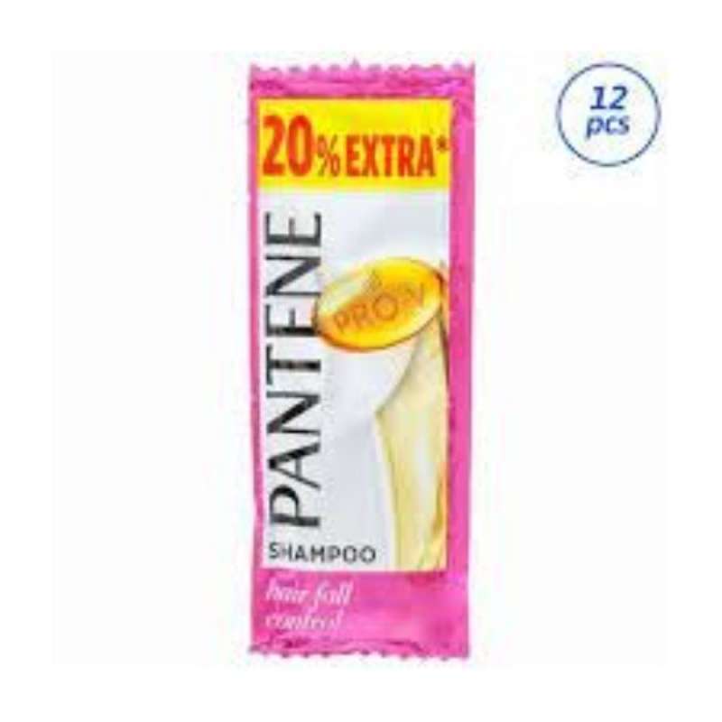 Pekanbaru Pantene Shampoo Hair Fall Control [12 Sachet X 10 Ml]