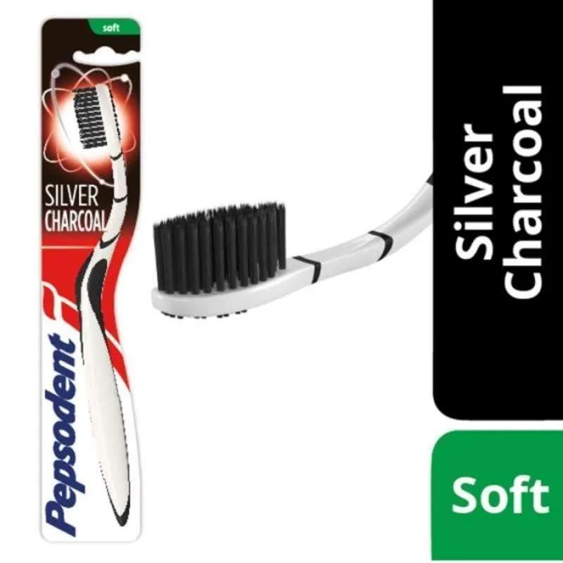 Pekanbaru Pepsodent Tooth Brush Nanosoft Charcoal 1 Pcs