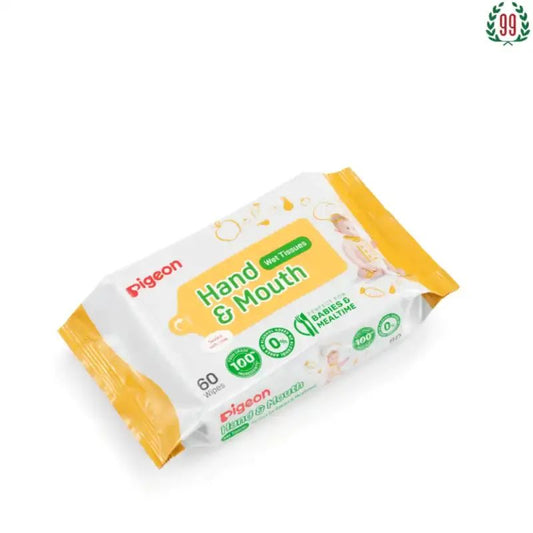 Pekanbaru Pigeon Hand & Mouth Wipes 60'S