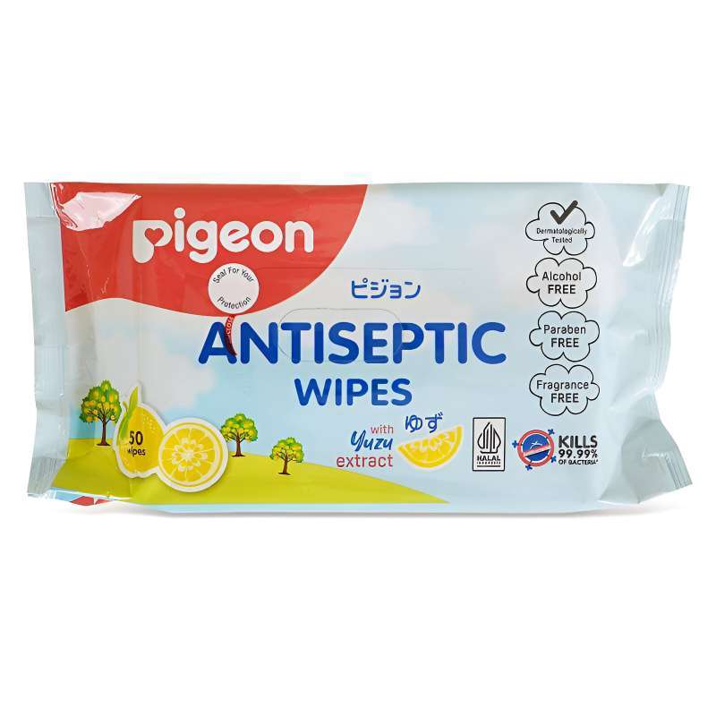 Pekanbaru Pigeon Antiseptic Wipes Yuzu 50'S