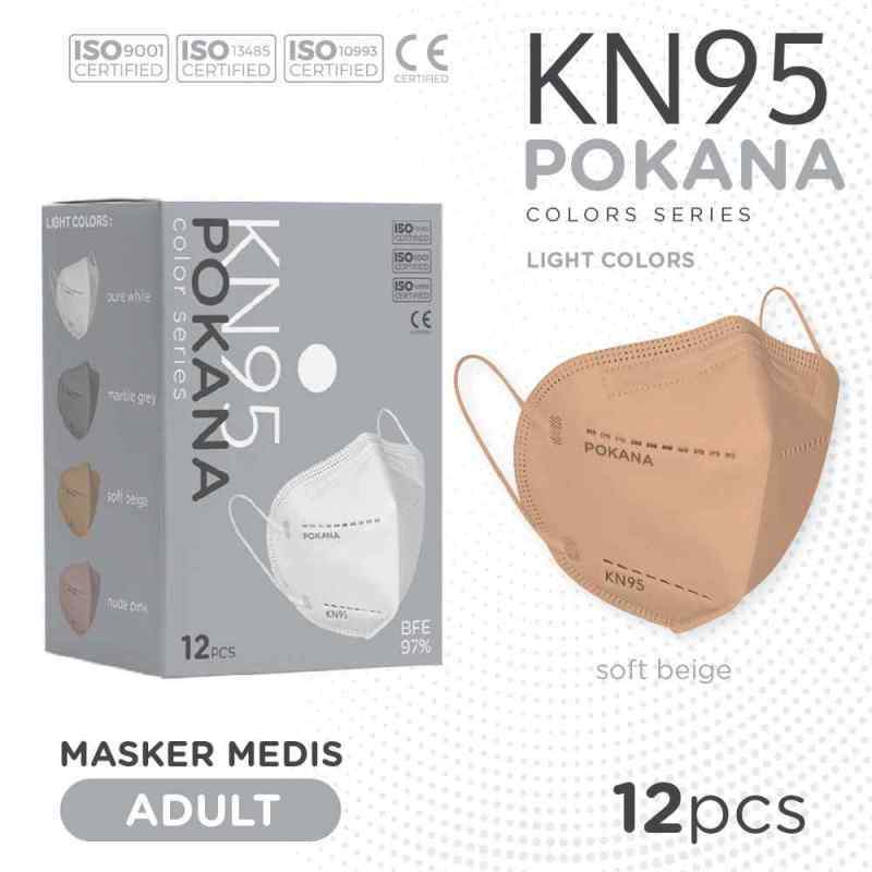 Pekanbaru Pokana Mask Adult Kn-95 12'S