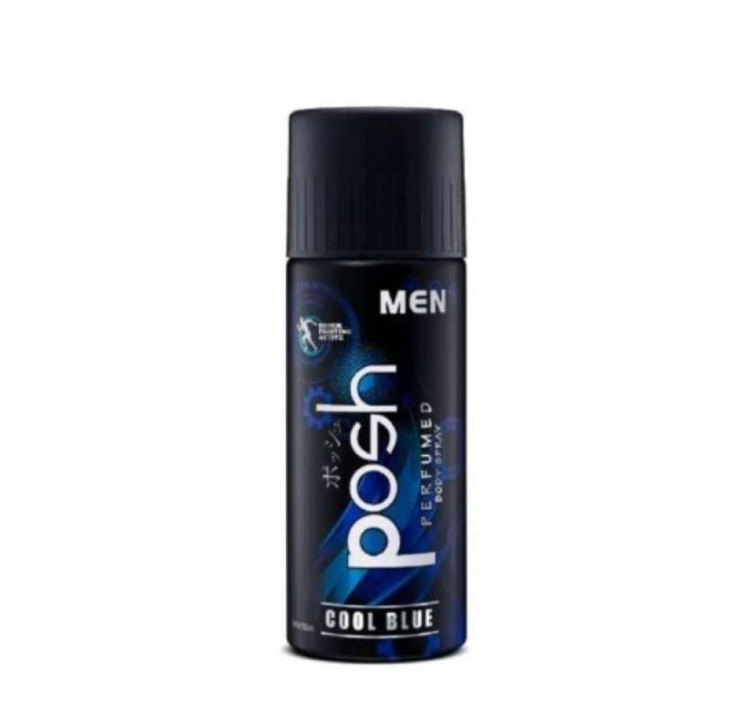 Pekanbaru Posh Men Prfm Body Spray Cool Blue 150Ml