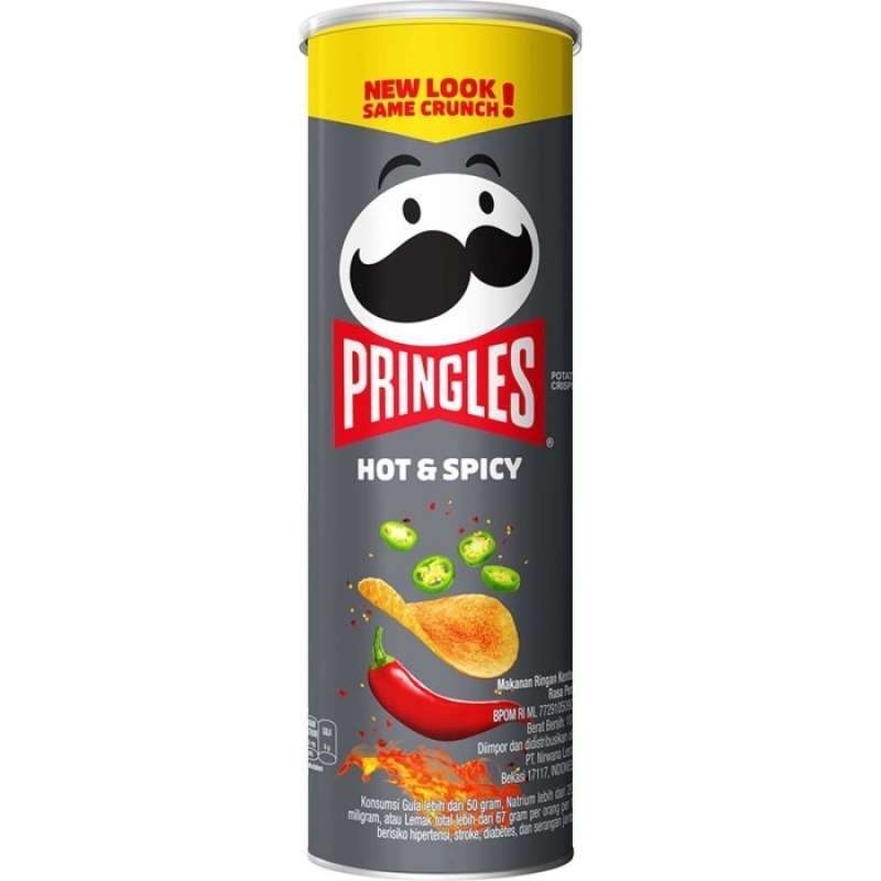 Pekanbaru Pringles Hot&Spicy 102Gr New
