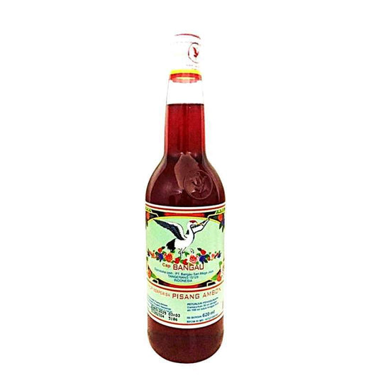 Pekanbaru Cap Bangau Sirup Pisang Ambon 620Ml Botol