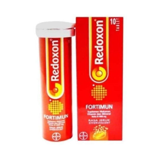 Pekanbaru Redoxon Fortimum Rasa Jeruk 10'S Tube
