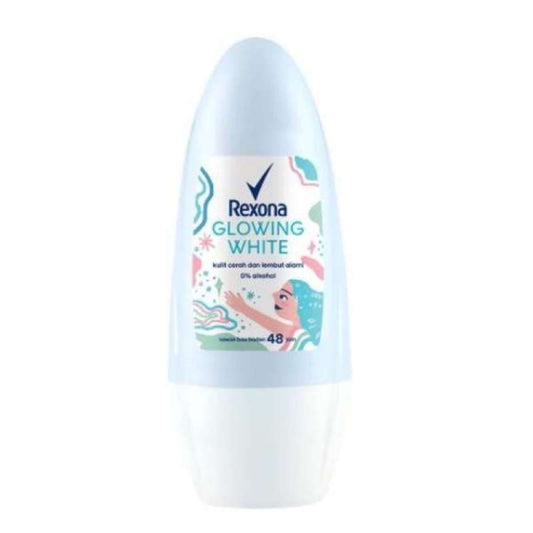 Pekanbaru Rexona Deo Roll On Glowing White 40Ml