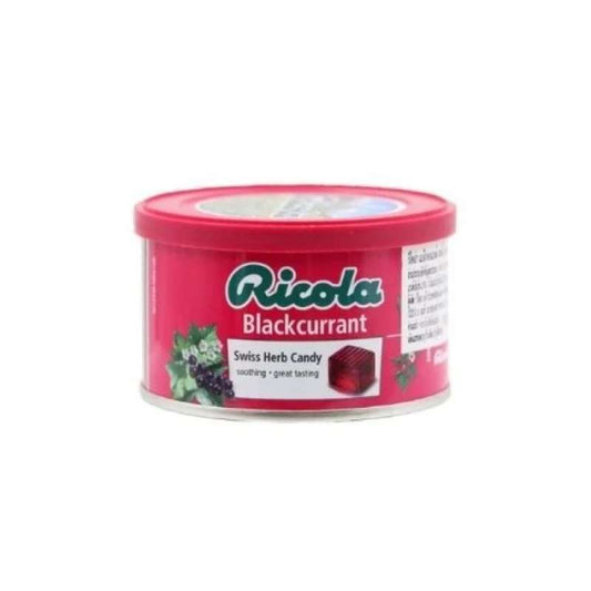 Pekanbaru Ricola Blackcurrant Candy Tin 100Gr