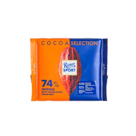 Pekanbaru Ritter Sport Coco 74% Frm Peru 100Gr