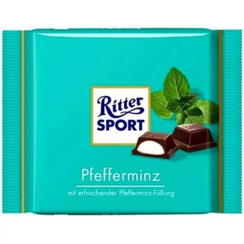 Pekanbaru Ritter Sport Peppermint 100Gr