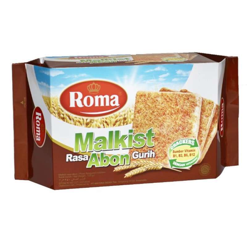 Pekanbaru Roma Malkist Abon Crackers 105Gr