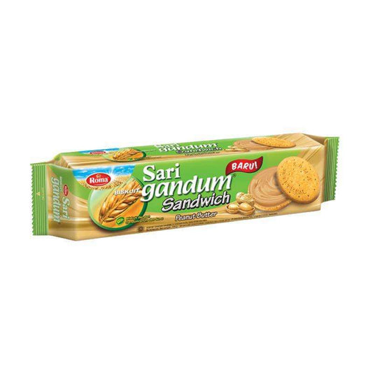 Pekanbaru Roma Sari Gandum Sndwch Peanut Btr 115Gr