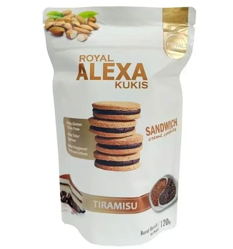Pekanbaru Royal Alexa Kukis Tiramisu 120Gr