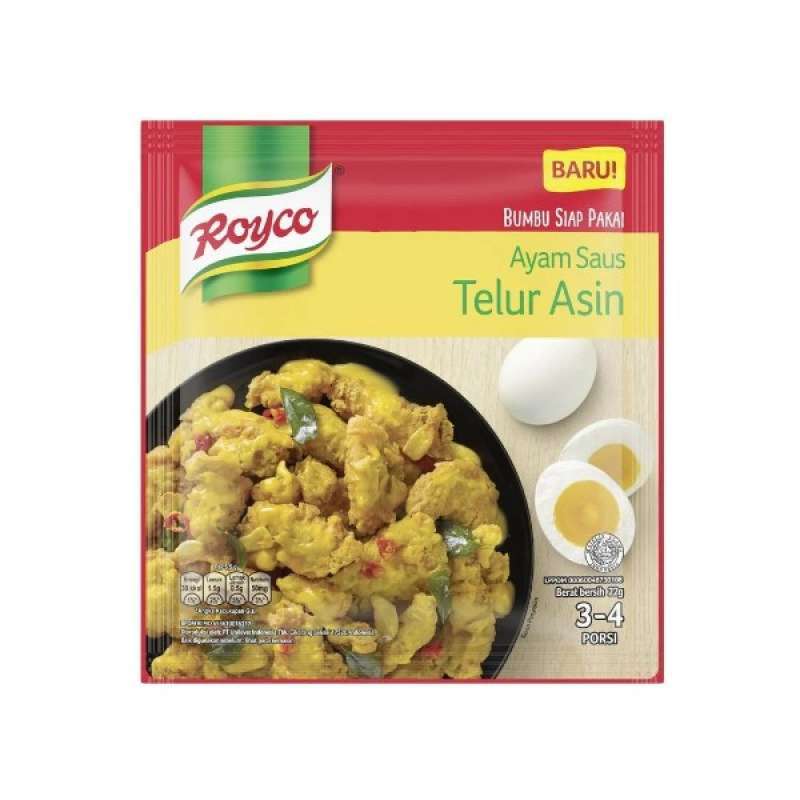 Pekanbaru Royco Bumbu Ayam Saus Telur Asin 22G