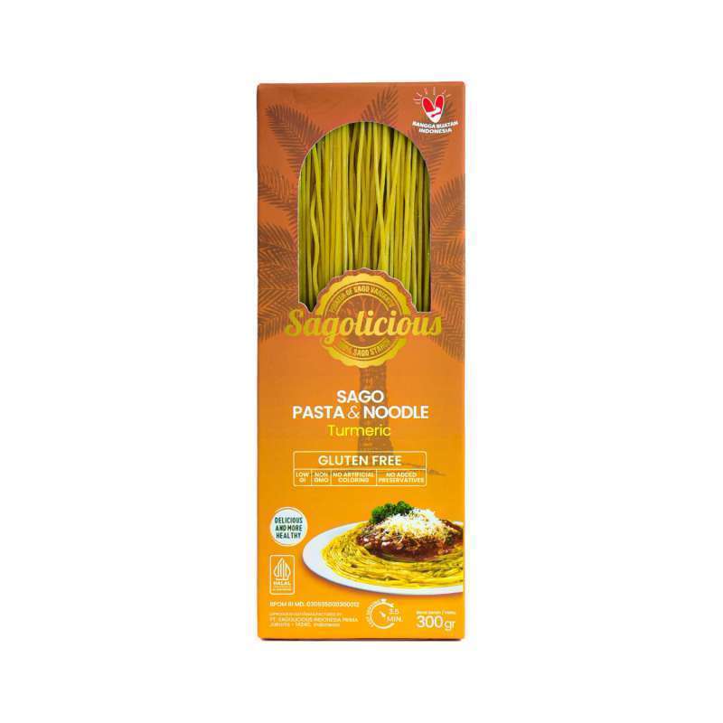 Pekanbaru Sagolicious Pasta Turmeric 300G