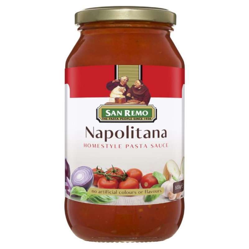 Pekanbaru San Remo Pasta Sauce Napolitana 500Gr