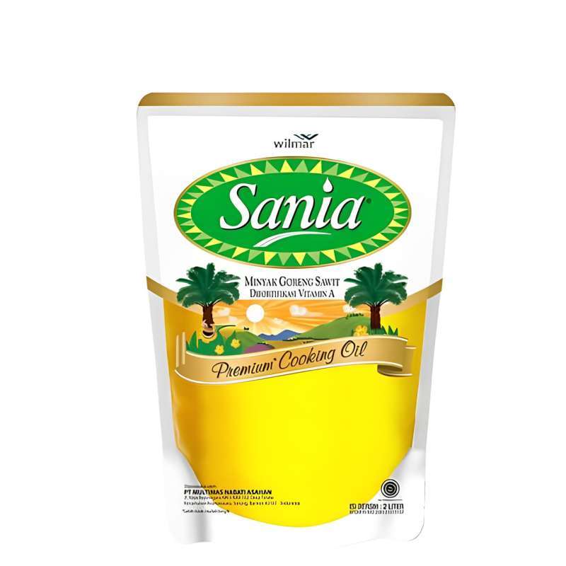 Pekanbaru Sania Cooking Oil [1 Pouch X 2 L]