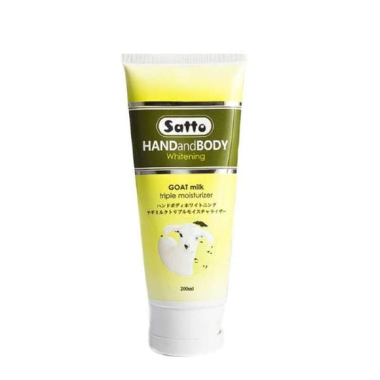 Pekanbaru Satto Handbody Whitening Goat Milk 200M