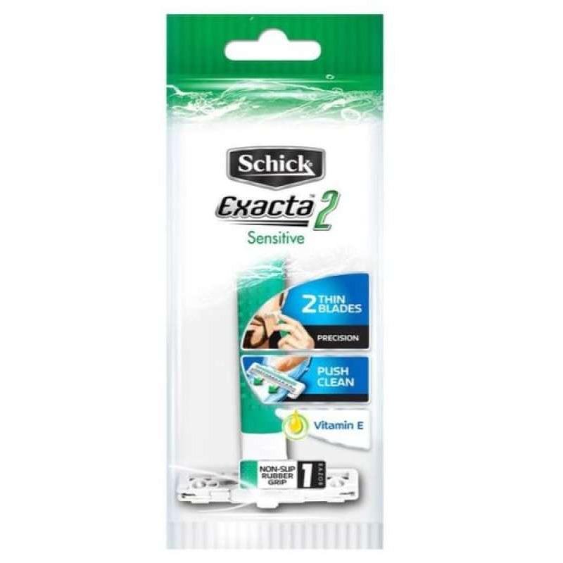 Pekanbaru Schick Exacta 2 Sensitive 2+1 Hijau