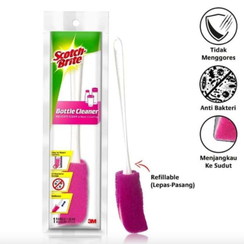Pekanbaru Scotch brite bottle cleaner set dbc-01