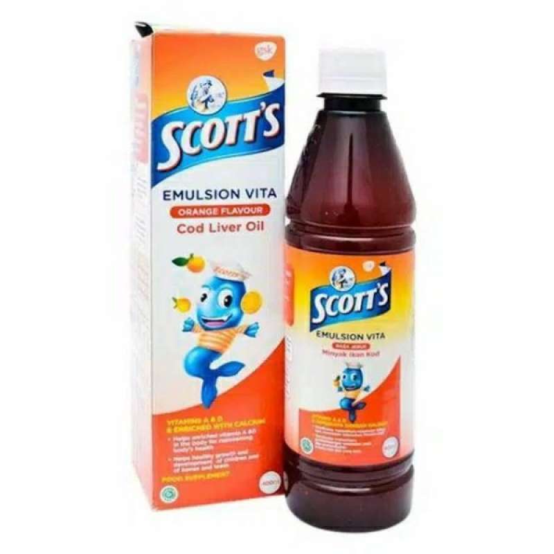 Pekanbaru Scott'S Emulsion Vit A (Jeruk) 200Ml Btl