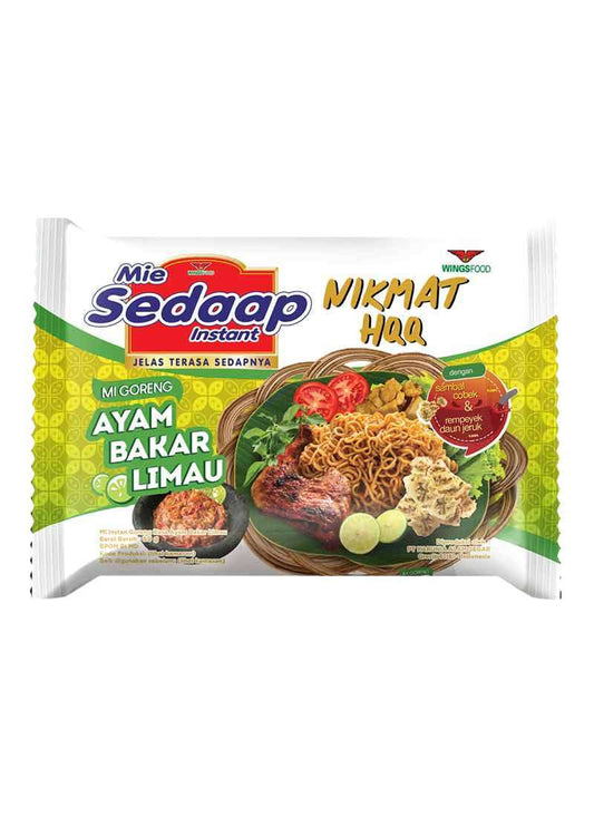Pekanbaru Sedaap Mi Goreng Ayam Bakar Limau 89Gr